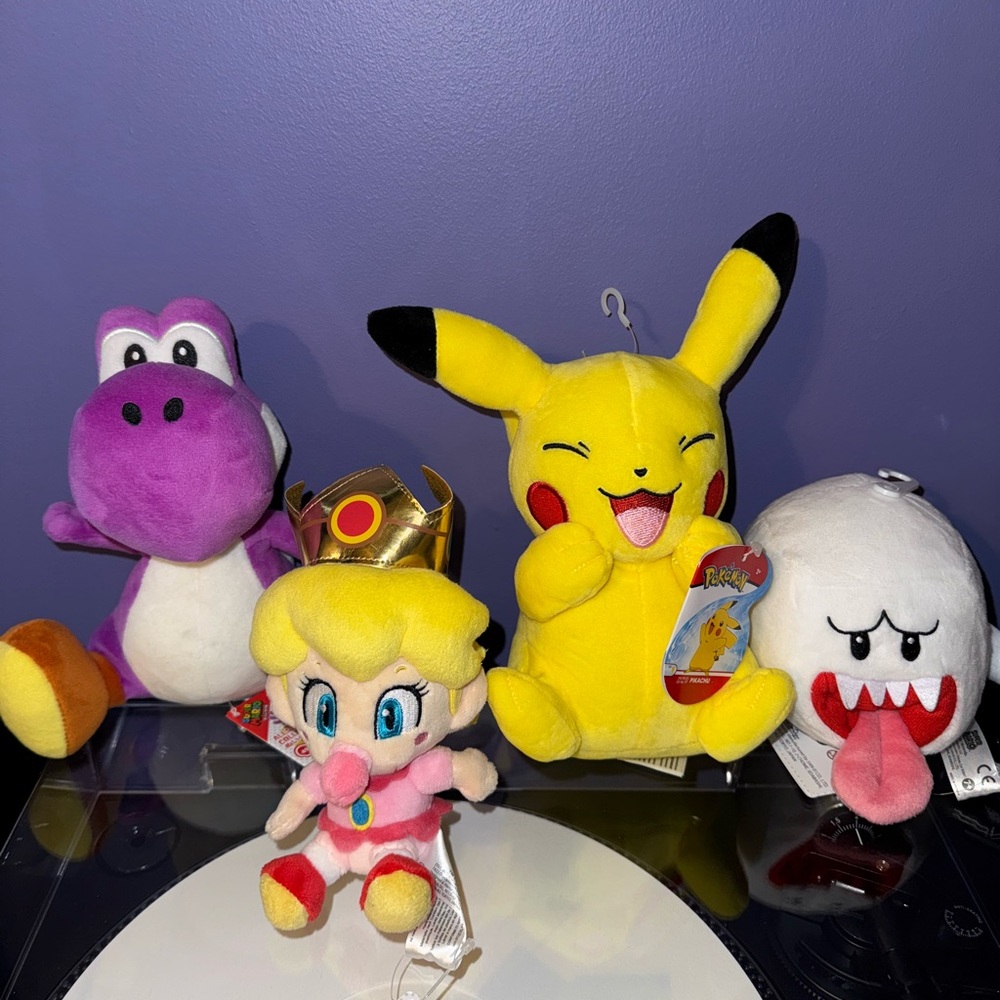 Super Mario and Pokémon Plushies 20$ for all